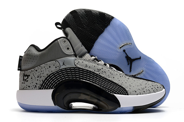 Men's Running Weapon Air Jordan 35 Grey Shoes 004 Men's Running Weapon Air Jordan 35 Grey Shoes 004